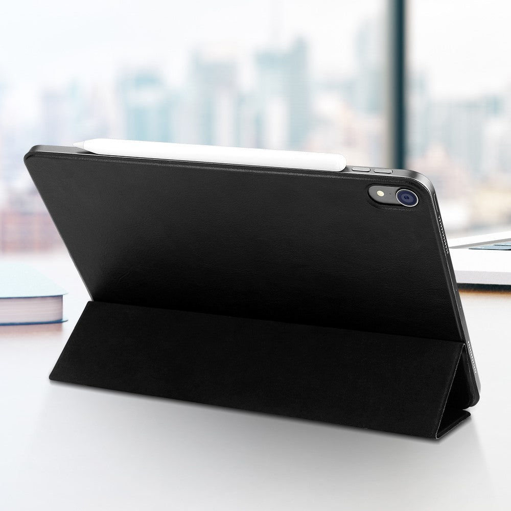Tablet med cover til iPad Air 11 (2026) / (2025) / (2024) / Air (2022) / (2020) / Pro 11 tommer (2018), magnetisk tiltrækning, tredobbelt smart-læderetui