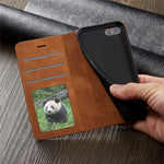 FORWENW Fantasy Series Silky Touch Leather Wallet Case for iPhone 7/8/SE (2020)/SE (2022)