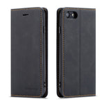 FORWENW Fantasy Series Silky Touch Leather Wallet Case for iPhone 7/8/SE (2020)/SE (2022)