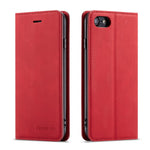 FORWENW Fantasy Series Silky Touch Leather Wallet Case for iPhone 7/8/SE (2020)/SE (2022)