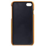 Double Card Slots Case for iPhone 8 / 7 / SE (2022) / SE (2020) 4.7 inch, PU Leather Coated PC Hard Shell Back Cover