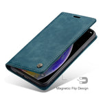 CASEME 013 Series PU Leather Wallet Mobile Phone Shell with Stand for iPhone XS Max 6.5 inch