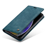 CASEME 013 Series PU Leather Wallet Mobile Phone Shell with Stand for iPhone XS Max 6.5 inch