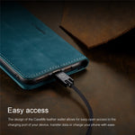 CASEME 013 Series PU Leather Wallet Mobile Phone Shell with Stand for iPhone XS Max 6.5 inch