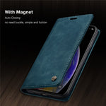 CASEME 013 Series PU Leather Wallet Mobile Phone Shell with Stand for iPhone XS Max 6.5 inch