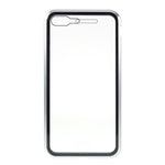Magnetic Frame Tempered Glass Phone Shell All-Round Full Protection for iPhone 8 Plus / 7 Plus 5.5 inch