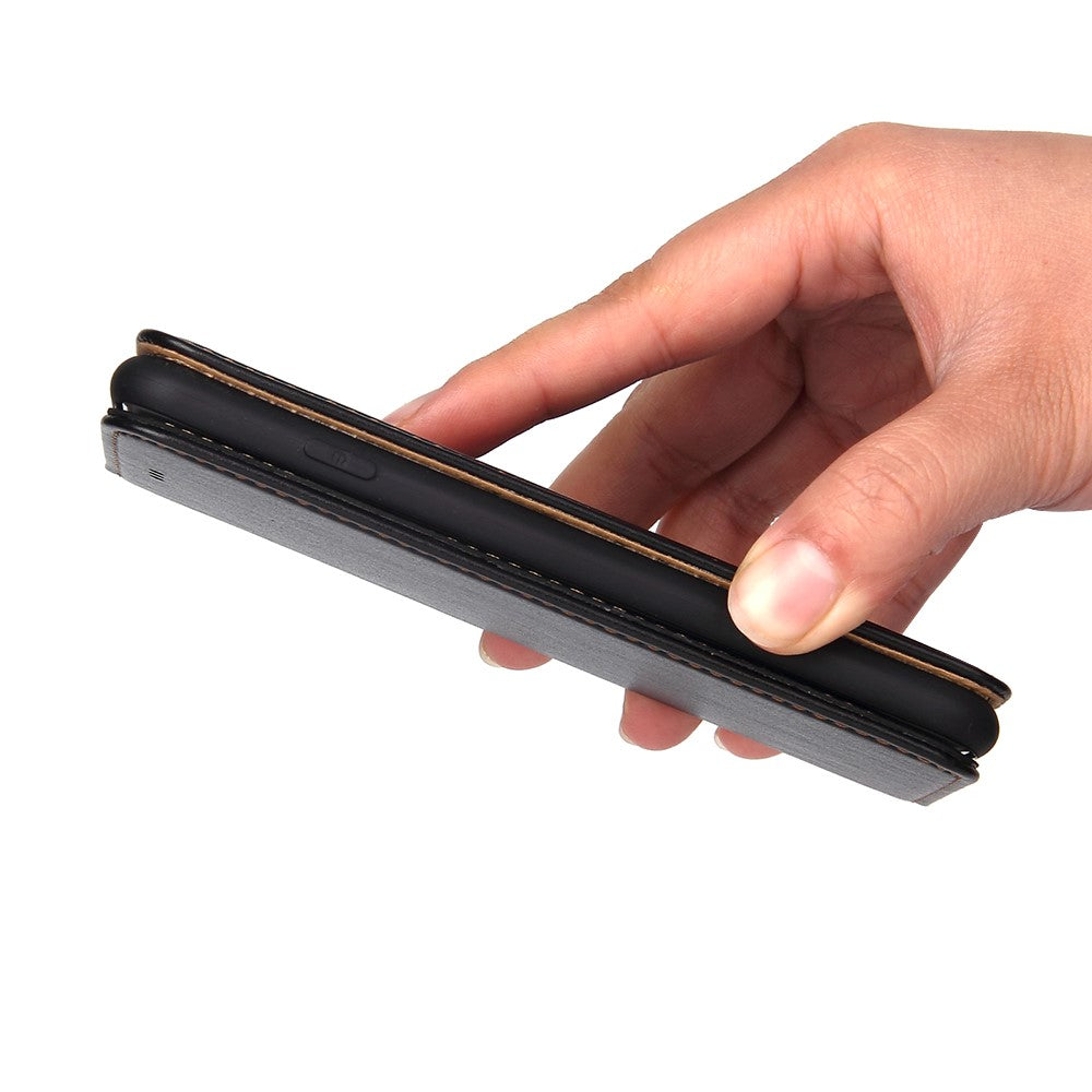 Auto-absorbed PU Leather Wallet Stand Case for iPhone 8/7/SE (2020)/SE (2022)