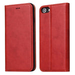 Auto-absorbed PU Leather Wallet Stand Case for iPhone 8/7/SE (2020)/SE (2022)