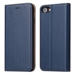 Auto-absorbed PU Leather Wallet Stand Case for iPhone 8/7/SE (2020)/SE (2022)