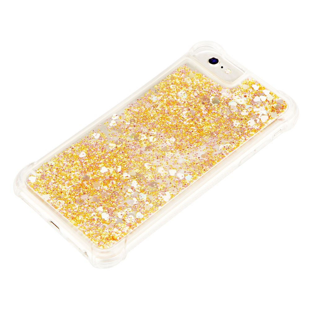 Dynamic Quicksand Shock-absorbing TPU Protection Phone Casing for iPhone 8/7/SE (2020)/SE (2022) 4.7 inch