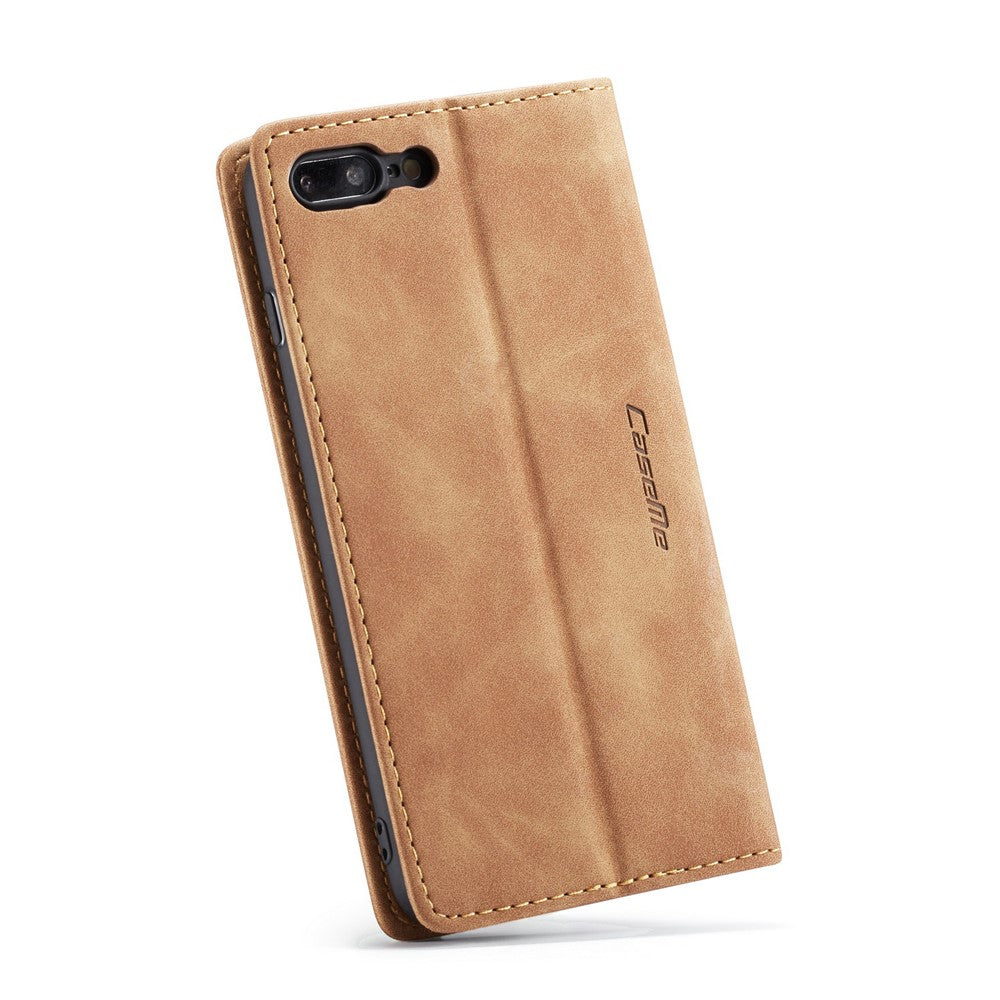 CASEME 013 Series Auto-absorbed PU Leather Wallet Stand Case for iPhone 7 Plus  / 8 Plus 5.5 inch