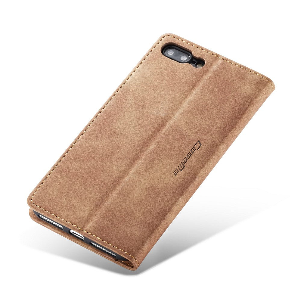 CASEME 013 Series Auto-absorbed PU Leather Wallet Stand Case for iPhone 7 Plus  / 8 Plus 5.5 inch