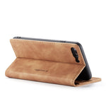 CASEME 013 Series Auto-absorbed PU Leather Wallet Stand Case for iPhone 7 Plus  / 8 Plus 5.5 inch