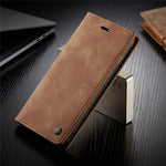 CASEME 013 Series Auto-absorbed PU Leather Wallet Stand Case for iPhone 7 Plus  / 8 Plus 5.5 inch