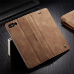 CASEME 013 Series Auto-absorbed PU Leather Wallet Stand Case for iPhone 7 Plus  / 8 Plus 5.5 inch