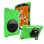 [X-Shape] PC + TPU 360-degree Swivel Kickstand Case with Hand Strap for iPad mini (2019) 7.9 inch / iPad mini 4