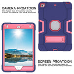 For iPad mini (2019) 7.9 inch Shock Proof TPU + PC Hybrid Tablet Case with Kickstand