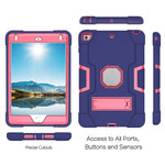 For iPad mini (2019) 7.9 inch Shock Proof TPU + PC Hybrid Tablet Case with Kickstand