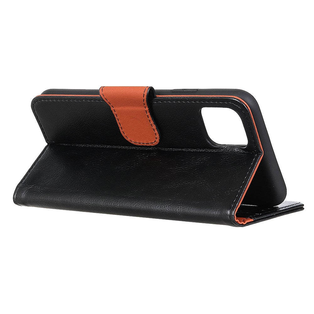 Nappa Texture Split Leather Wallet Cell Phone Cover for iPhone 11 6.1 inch (2019)
