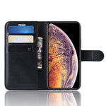 Litchi Skin Wallet Leather Stand Case for iPhone 11 Pro Max 6.5 inch (2019)