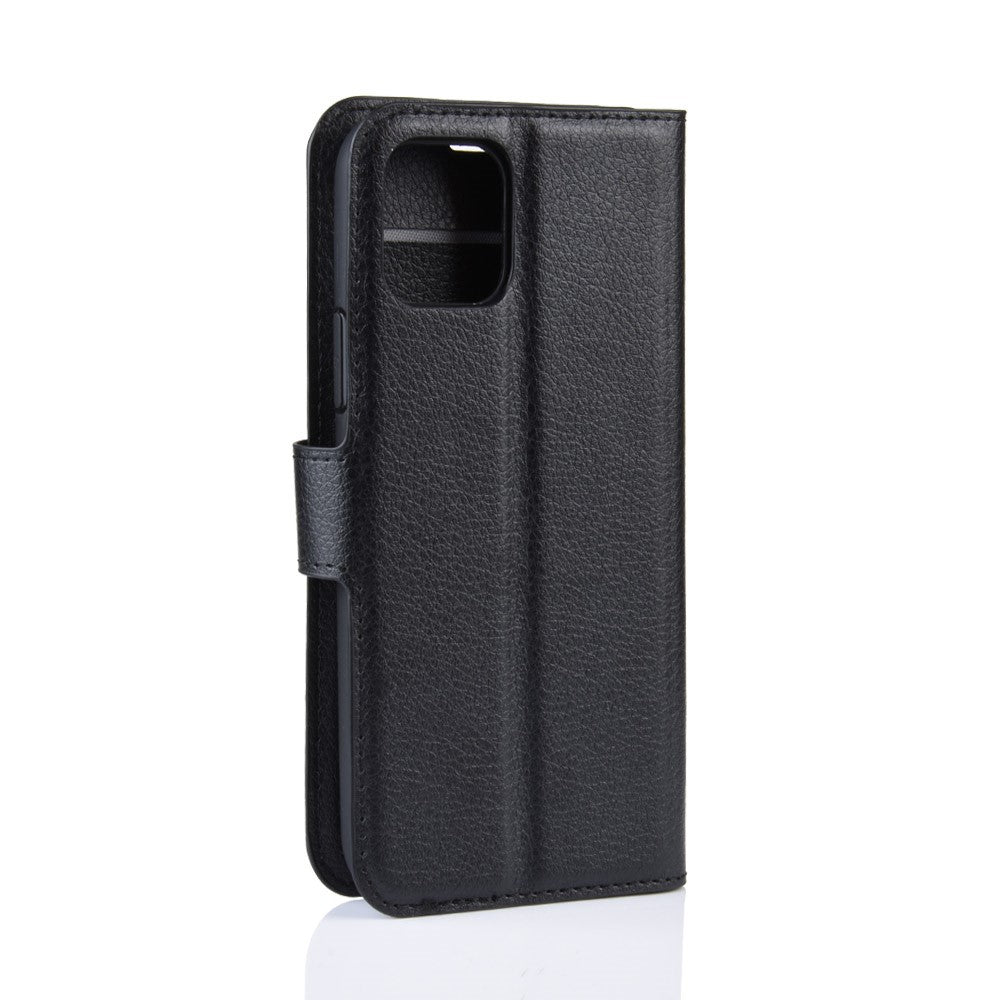 Litchi Skin Wallet Leather Stand Case for iPhone 11 Pro Max 6.5 inch (2019)