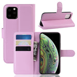 Litchi Skindpung Læder Stand Case til iPhone 11 Pro 5,8 tommer (2019)