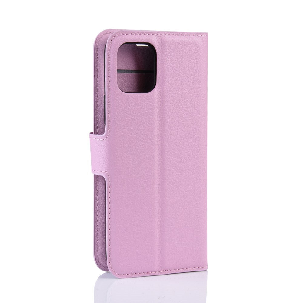 Litchi Skindpung Læder Stand Case til iPhone 11 Pro 5,8 tommer (2019)