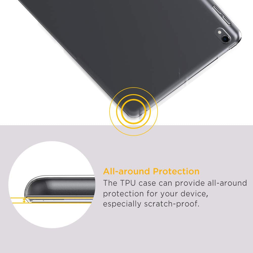 Krystalklar TPU mobiltelefoncover til iPad Air 10,5 tommer (2019)