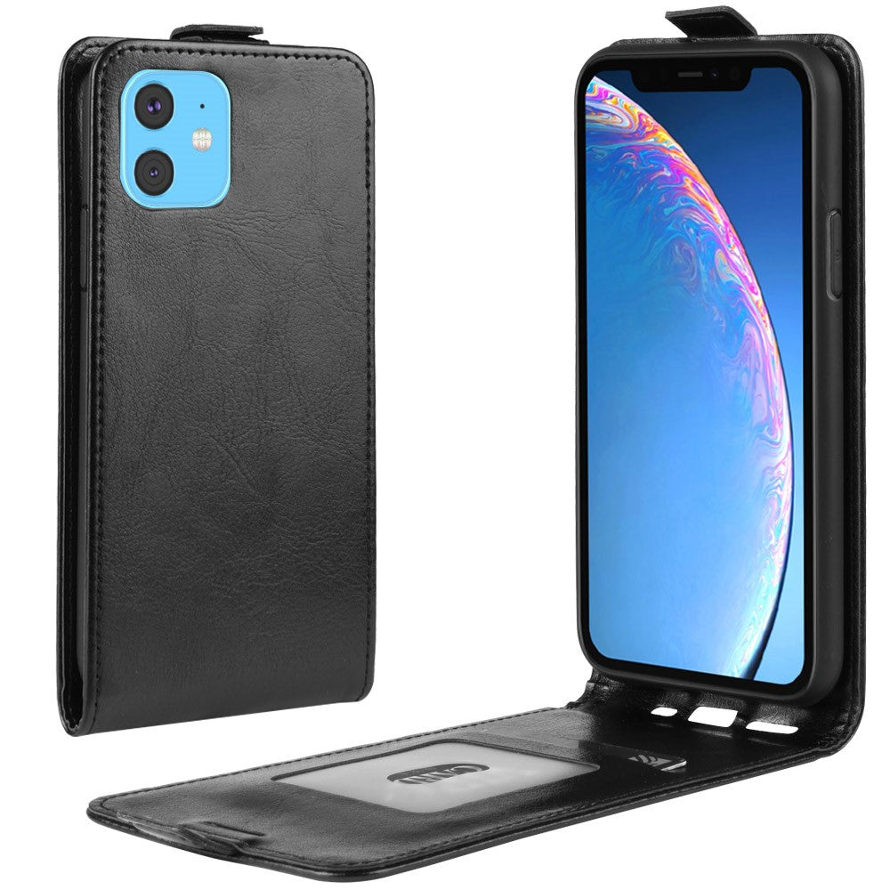 Vertical Flip Leather Phone Shell for iPhone 11 6.1 inch (2019)