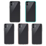 50Pcs/Pack Clear Acrylic + TPU Hybrid Phone Shell for iPhone 11 Pro Max 6.5 inch (2019)