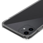 50Pcs/Pack Clear Acrylic + TPU Hybrid Phone Shell for iPhone 11 Pro Max 6.5 inch (2019)