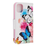 Printing Style Leather Wallet Phone Covering Case for iPhone 11 6.1 inch (2019)