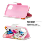 Printing Style Leather Wallet Phone Covering Case for iPhone 11 6.1 inch (2019)