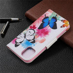 Printing Style Leather Wallet Phone Covering Case for iPhone 11 6.1 inch (2019)