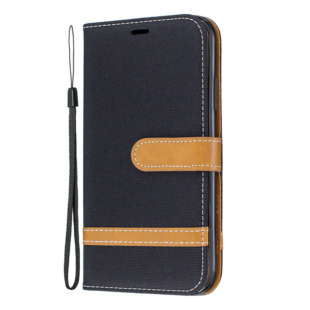 Jean Cloth PU Leather Phone Cover for iPhone 11 6.1 inch (2019)
