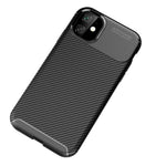 Carbon Fiber Texture Drop-proof TPU Phone Case for iPhone 11 6.1 inch (2019)