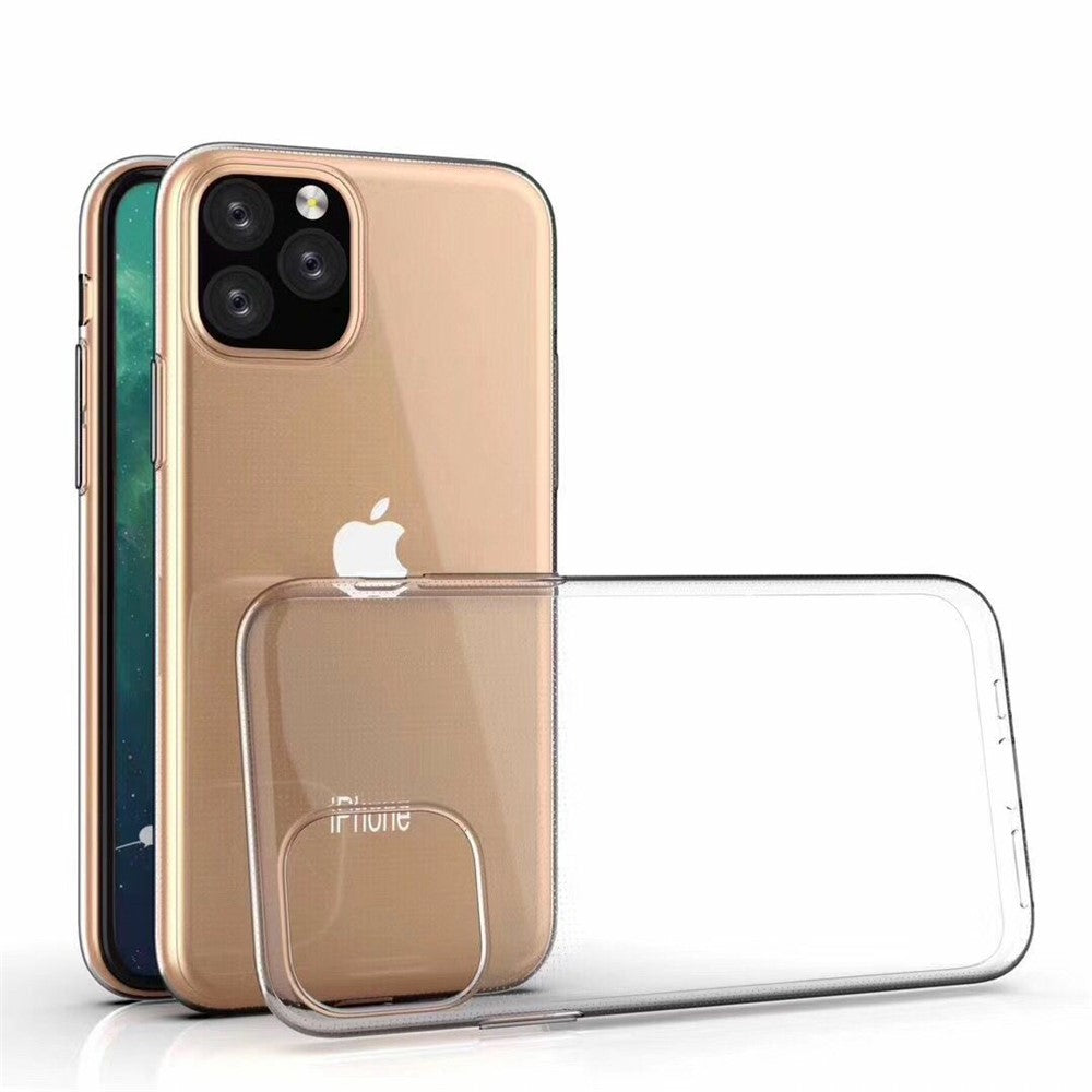 For iPhone 11 6.1 inch (2019) Soft TPU Phone Case Shockproof Protective Phone Back Cover Shell