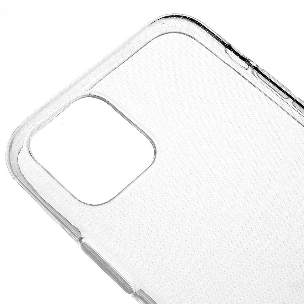 10PCS Transparent Soft TPU Phone Casing for iPhone 11 6.1 inch (2019) with Non-slip Inner