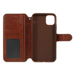 AZNS Leather Stand Phone Shell with Card Slots for iPhone 11 Pro 5.8 inch (2019)