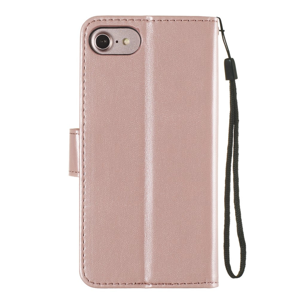 Wallet Leather Stand Mobile Phone Case for iPhone SE 8/7/SE (2020)/SE (2022) 4.7 inch