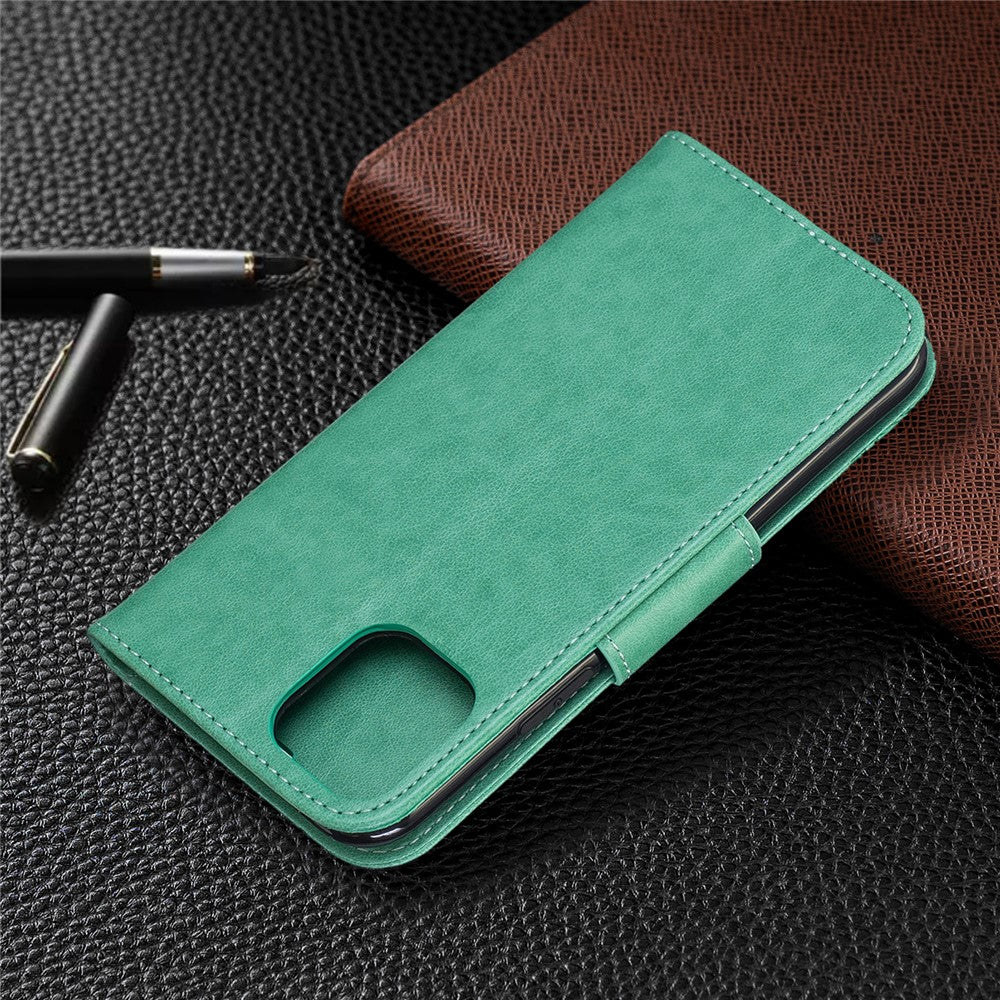 Imprint Butterfly Läderplånboksfodral för iPhone 11 Pro 5,8 tum (2019)