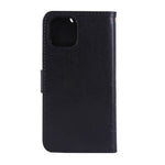 Imprint Butterfly Læderpung Mobilcover til iPhone 11 Pro 5,8 tommer (2019)