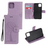Imprint Tree Owl Læderpung Etui til iPhone 11 Pro 5,8 tommer (2019)