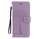 Imprint Tree Owl Læderpung Etui til iPhone 11 Pro 5,8 tommer (2019)