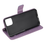 Imprint Tree Owl Læderpung Etui til iPhone 11 Pro 5,8 tommer (2019)