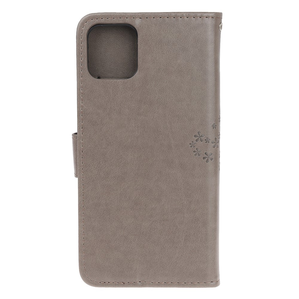 Imprint Tree Owl Læderpung Etui til iPhone 11 6.1 tommer (2019)