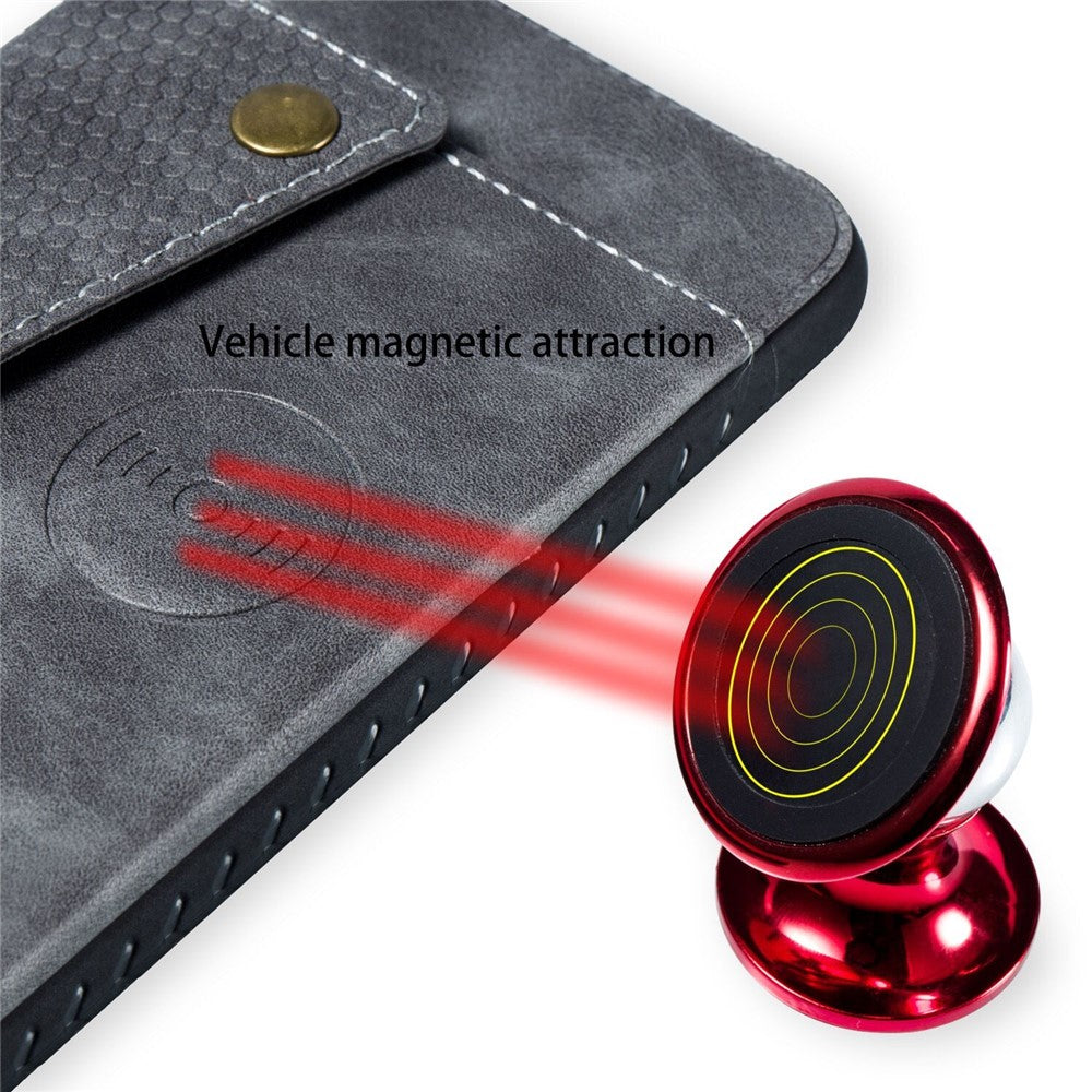 Kortholder i PU-læder Magnetisk telefoncover til iPhone 8 Plus / 7 Plus 5.5 tommer