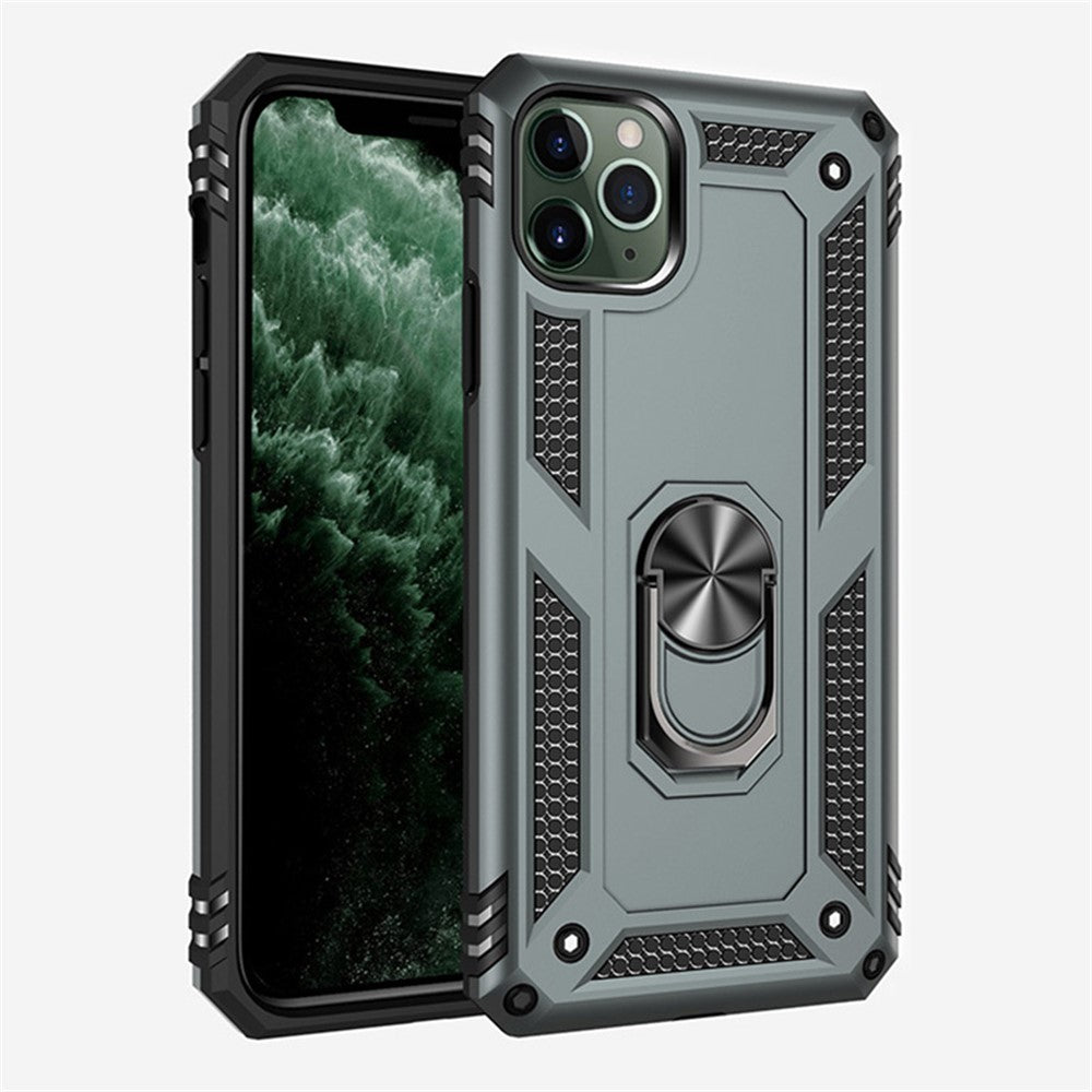 Hybrid PC TPU Kickstand Armor Phone Casing for iPhone 11 Pro Max 6.5-inch (2019) / XS Max 6.5 inch
