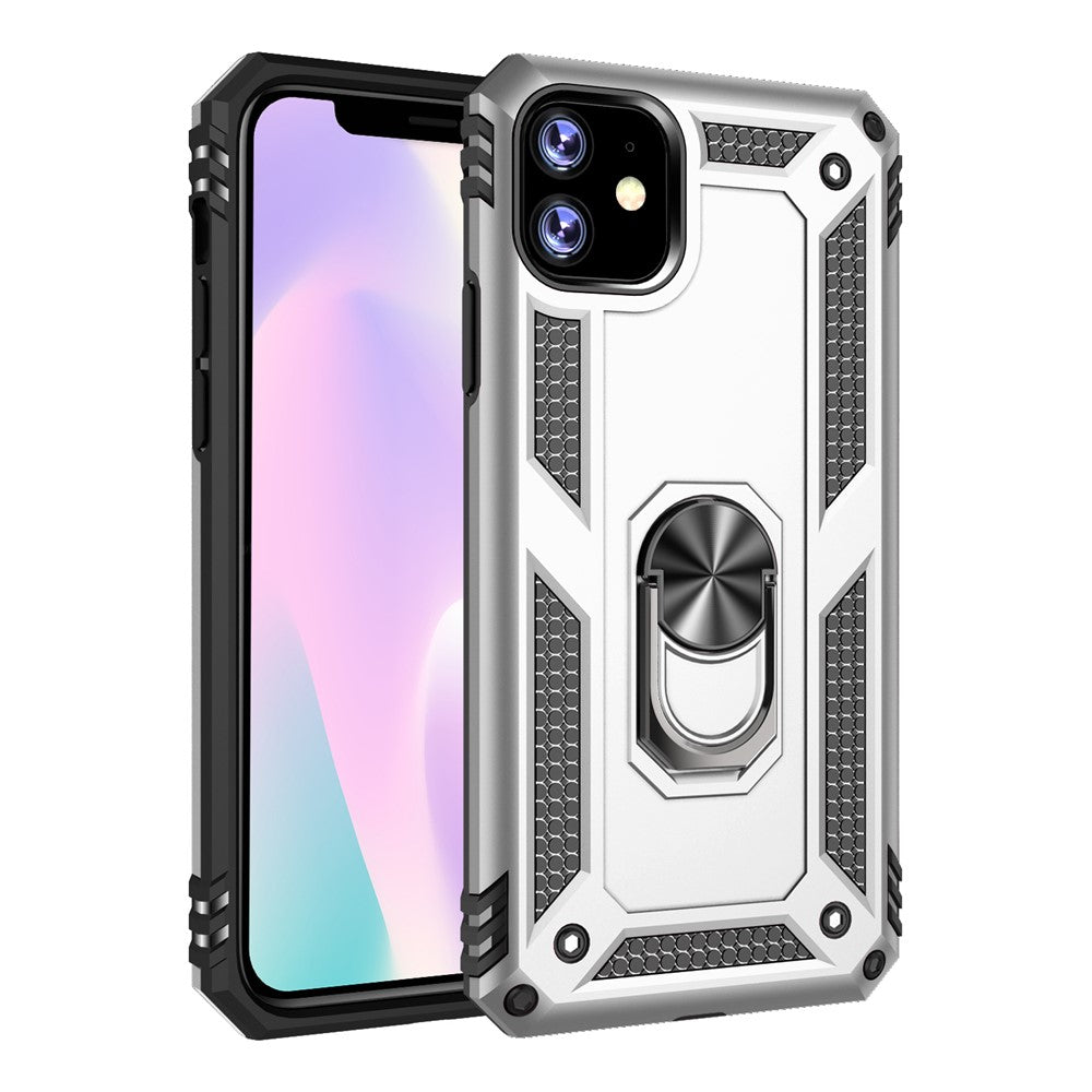 Hybrid PC TPU Kickstand Armor mobilskal för iPhone 11 6,1-tums (2019)