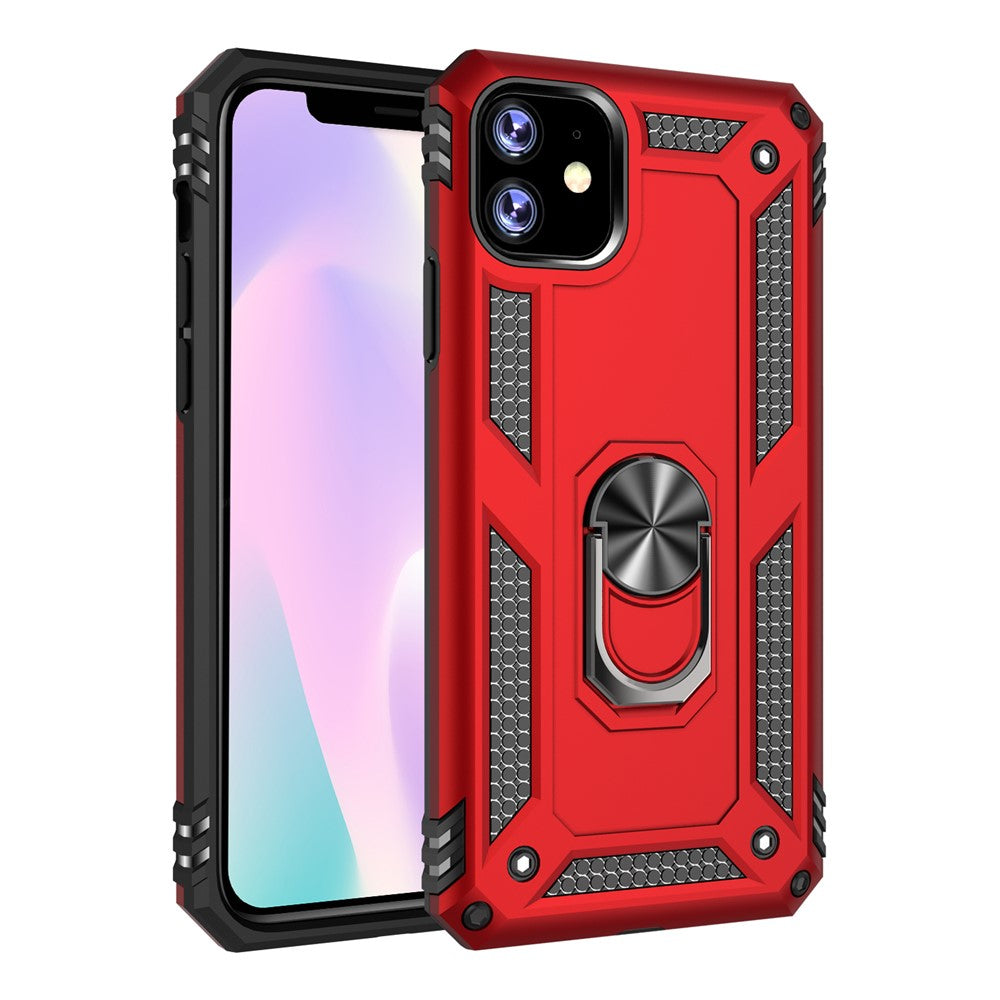 Hybrid PC TPU Kickstand Armor mobilskal för iPhone 11 6,1-tums (2019)